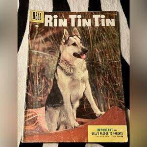Dell comic Rin Tin Tin  No. 10 September- November 1955